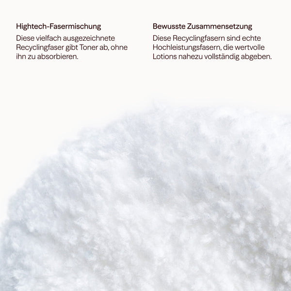 Wiederverwendbare Toner Pads